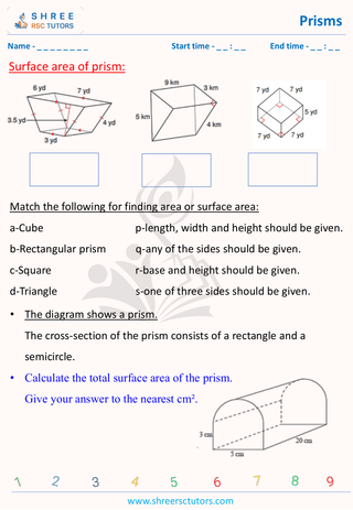 Surface Area Of Prism With Word Problems (7)