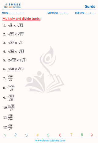 Multiply And Divide Surds (3)