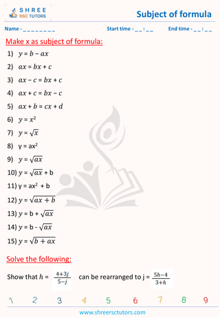 Change The Subject (5)