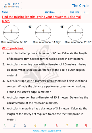 Determine Diameter From Circumference (3)