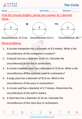 Determine Diameter From Circumference (4)