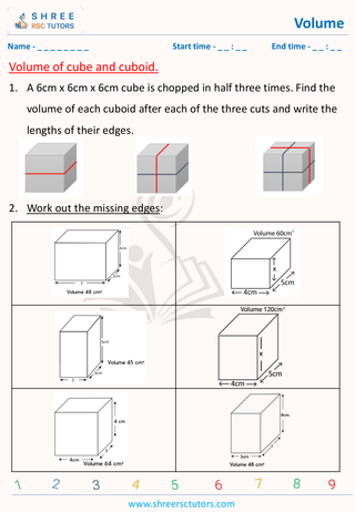 Volume Of Cube And Cuboid   (2)