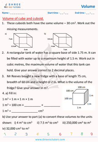 Volume Of Cube And Cuboid   (9)