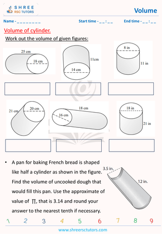 Volume Of Cylinder (4)