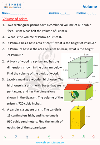 Volume Of Prisms (1)