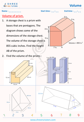 Volume Of Prisms (2)