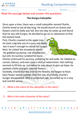 Sats Reading Comprehension 7