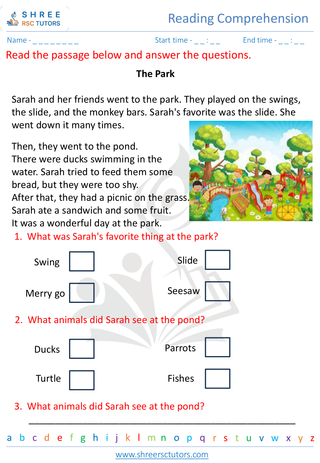 Sats Reading Comprehension 2
