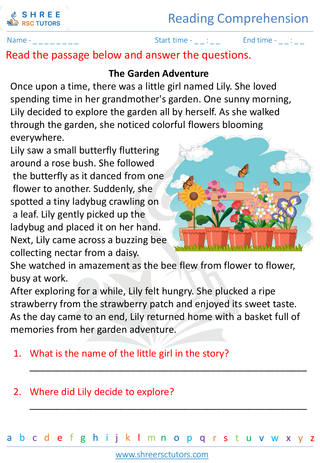 Sats Reading Comprehension 8