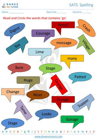 Categorising Words 4