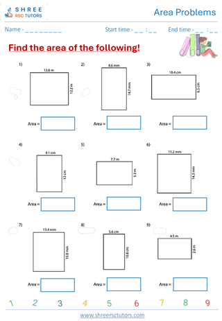 Area Problems  KS2 SAT5