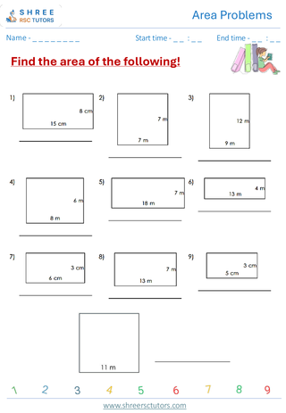 Area Problems  KS2 SAT1