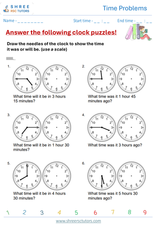 Clock Problems KS2 SAT5