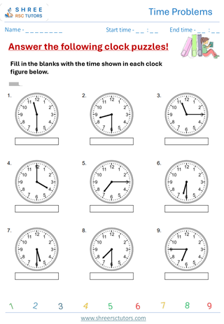 Clock Problems  KS2 SAT2