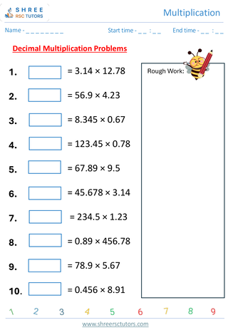 Multiplication  KS2 SAT9