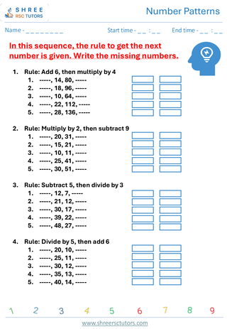Number Patterns KS2 SAT4