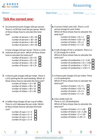 Word Problems  KS2 SAT25
