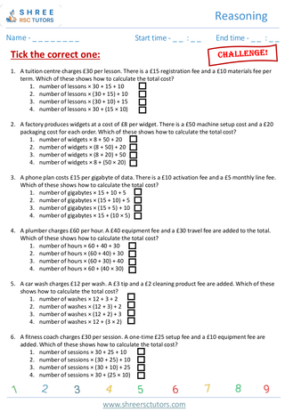 Word Problems  KS2 SAT27