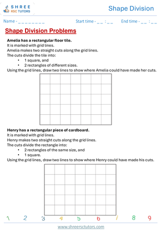 Shape Division  KS2 SAT3