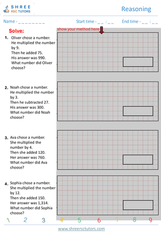 Reasoning  KS2 SAT2