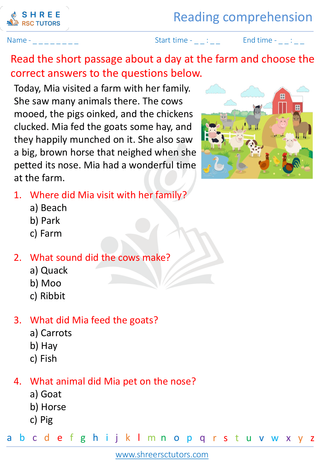 Reading Comprehension 2