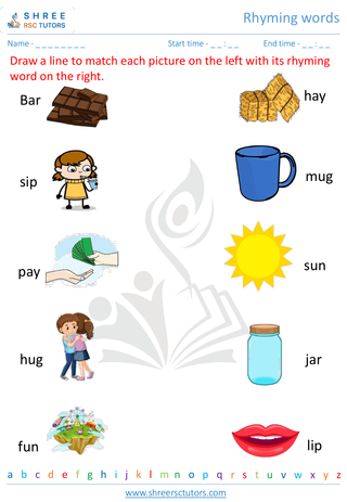 Rhyming Words 1