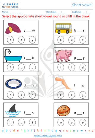 Short Vowel 3