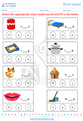 Short Vowel 8