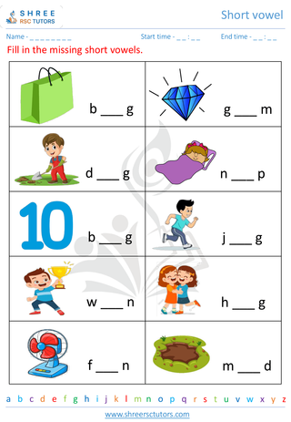 Short Vowel 5