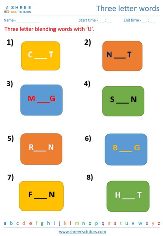 3 Letter Words 5