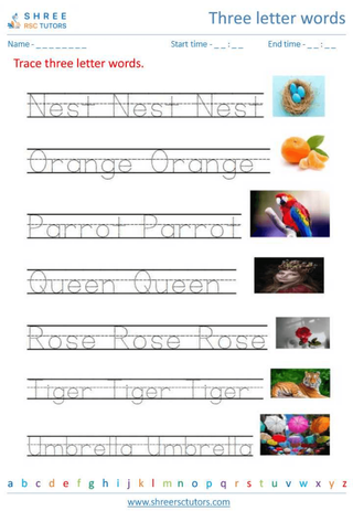 3 Letter Words 12