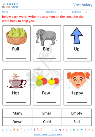 Vocabulary 7