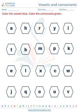 Vowels And Consonants 4