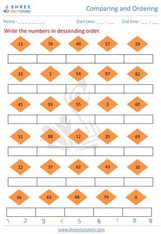 Ascending And Descending Numbers 3