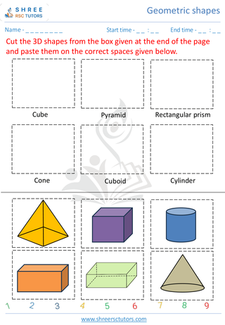 Identify 3D Shapes 8