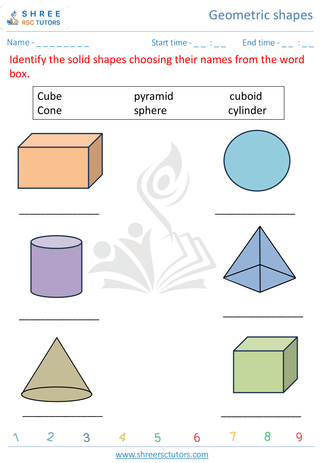 Identify 3D Shapes 2