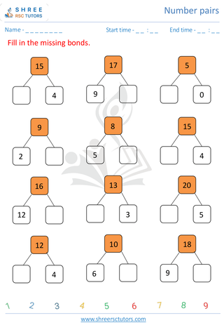 Number Bonds Upto 20 (3)