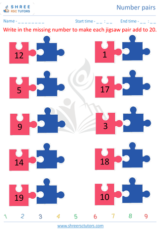 Number Bonds Upto 20 (1)