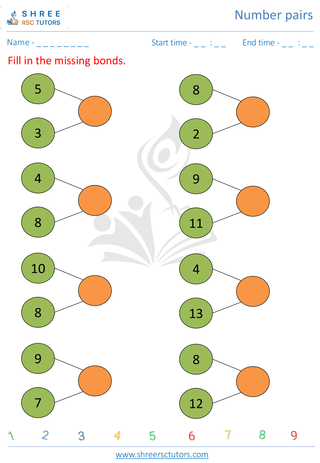 Number Bonds Upto 20 (6)