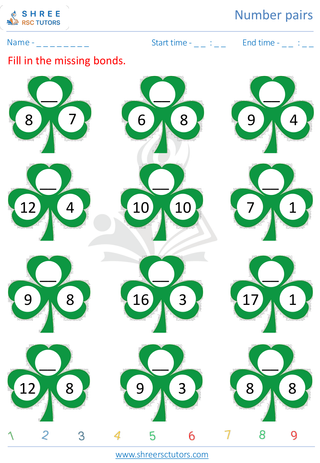 Number Bonds Upto 20 (9)