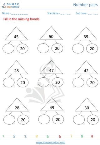 Number Bonds Upto 50 (5)