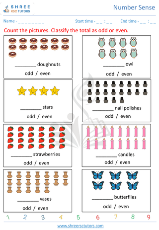 Even And Odd Numbers 2