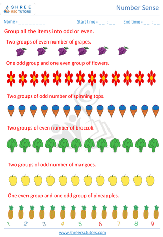 Even And Odd Numbers 3