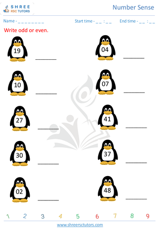 Even And Odd Numbers 6