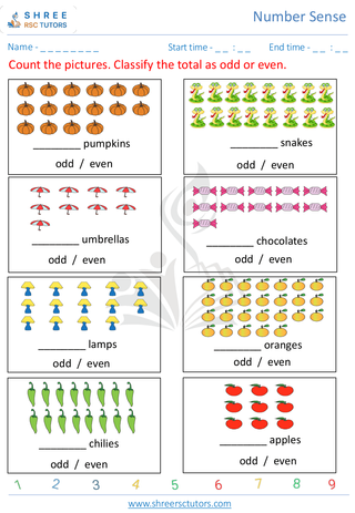 Even And Odd Numbers 9