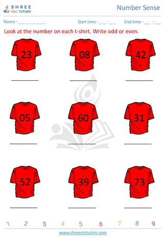 Even And Odd Numbers 4