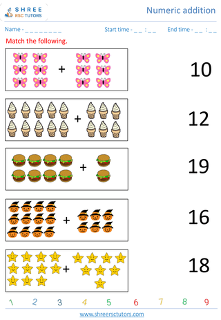 Horizontal Addition 7