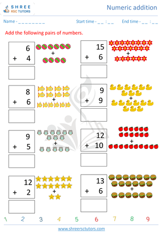 Vertical  Addition 5
