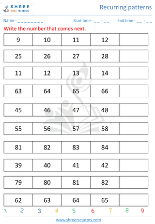 What Is Next Shape And Number 7