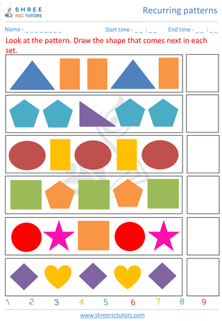 What Is Next Shape And Number 2